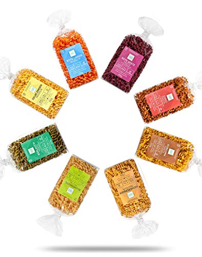 Clever Pasta Startpaket +PLUS - 8 Sorten, weniger Kohlehydrate (8 x 250 g)