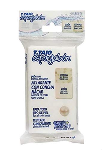 T.Taio Esponjabon Sponge Soap Concha Nacar