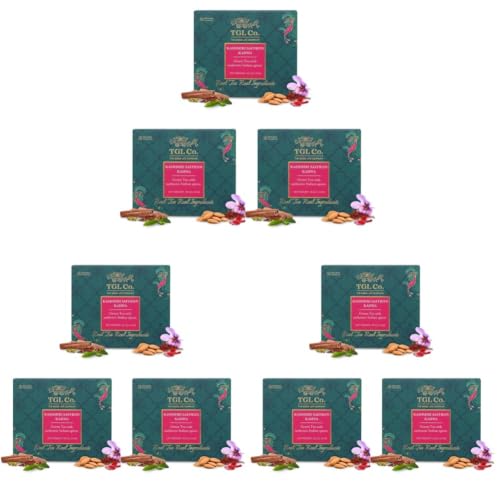 Image of TGL Co.Kashmiri Saffron Kahwa Herbal Tea Infusion (Pack Of 9, 16 Tea Bags Each)|Rich in Anti Oxidant | Refreshing | No Artificial flavor | Improve Digestion