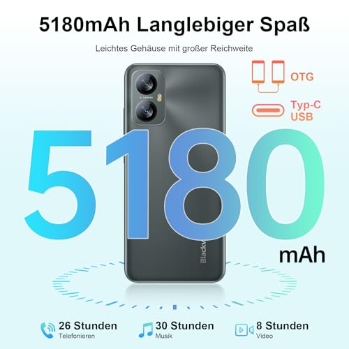 Smartphone bis 130 Euro Blackview A52 Pro mit 12GB RAM und 128GB Speicher