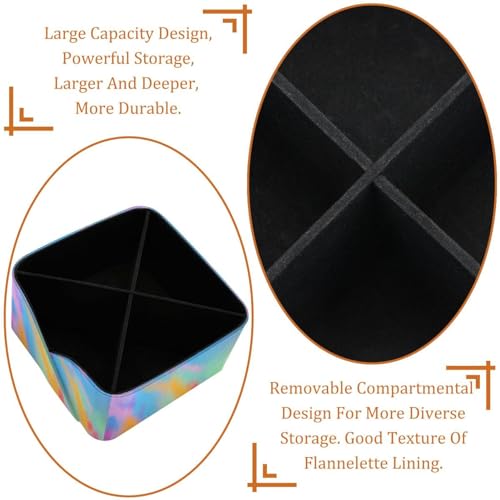 Boîte de rangement dégradée pour stylos et maquillage gain de place
