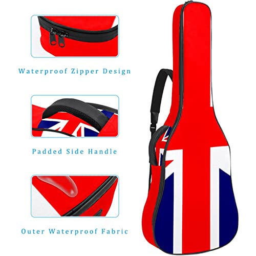 Housse de transport étanche pour guitare avec bandoulière réglable Motif animal, Multicolore 08, 42.9×16.9×4.7 in… - Les Beatles, Paul McCartney, John Lennon, RIngo Starr, George Harrison Housse de transport étanche pour guitare avec bandoulière réglable Motif animal, Multicolore 08, 42.9x16.9x4.7 in… – Image 5