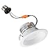 Morris Products LED Recessed Lighting Retrofit Kits ? for Recessed Downlighting, Alternative to Incandescent Lights ? Energy Efficient, Dimmable - Baffle Bezel, 3000K, 10.5 Watts, 4?