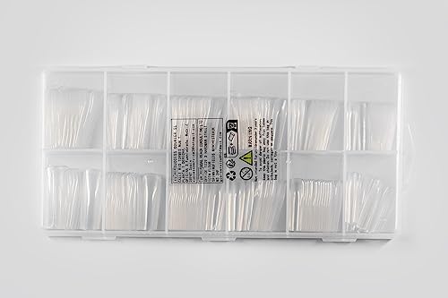 240 pz Unghie Finte Trasparenti, Punta Unghie