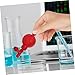 OUNONA Rubber Pipette Filler with Three Valves Lab Pipette Filler Bulb Pipetting Ball Quantitative Suction Bulb Lab Pipette Tool for Industrial Mineral Laboratories