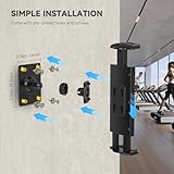 Lichamp Tablet Stand,360° Adjustable Wall Mount,Wall Holder for 4.7-13" Devices,Compatible with Kindle,iPad,iPhone,Galaxy for Tablet Wall Mount for Kitchen Gym Office - Image 6