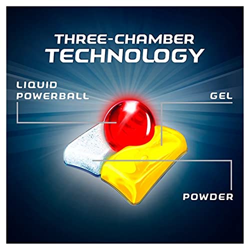 Finish Powerball All in 1 Ultimate Dishwasher Tablets 60's Lemon