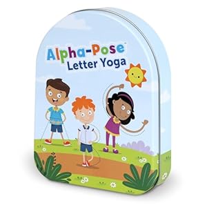 Learning Resources Alpha-Pose Letter Yoga, Kids Yoga, Alphabet Flash Cards, Learning Toys for Toddlers, Social Emotional Learning, Gifts For Kids Ages 4+, 28 Pieces