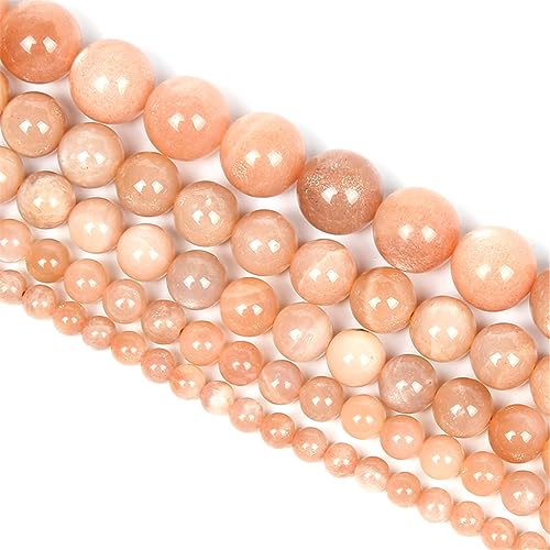 Perles de pierre naturelle ronde de qualité pour collier et bijoux