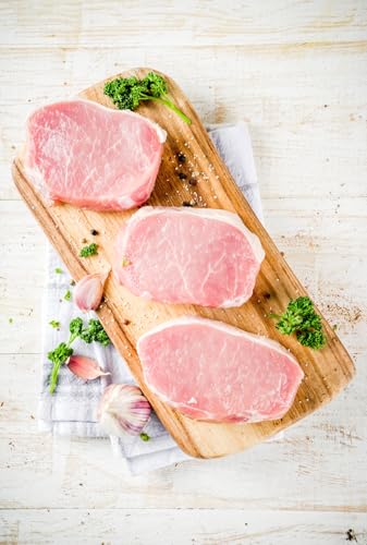 Master Grocer Boneless Pork 4 Piece Loin Chops 500 g- Frozen