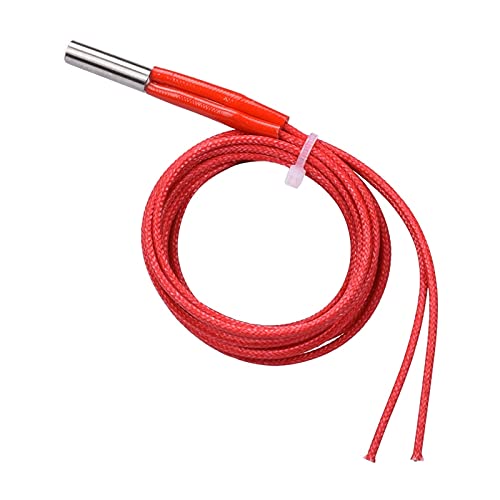 3D Printer Parts Cartridge Heater 12V 24V 40W 30W 6x20 Reprap Cable 100cm For J Head Hotend V6 MK8 PT100 Heat Block Exquisite (Color : 12V 40W)