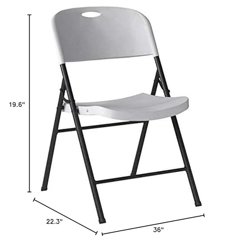 Amazon Basics AMZ-80594W-4 Folding Plastic Chair thumb #5