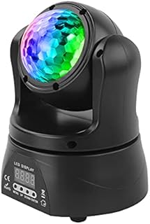 Moving Head Stage Light, 30W LED Party Light Double Sided Stage Lighting DJ Lights by DMX512 Sound Activated Control for Disco Club Live Show Bar Wedding Halloween Christmas1
