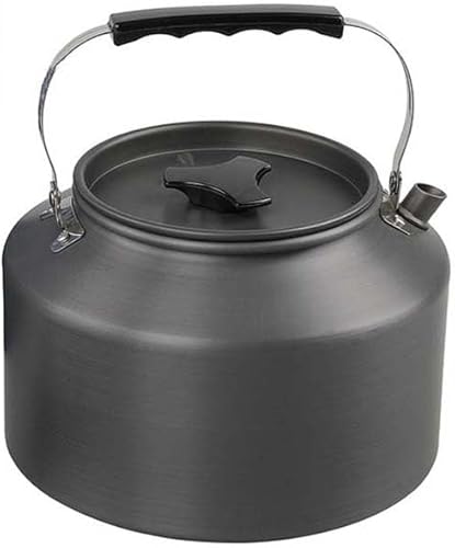 Miniatura 9 de Aluminio 0.8L al aire libre camping senderismo hervidor cafetera portátil tetera compacta y ligera