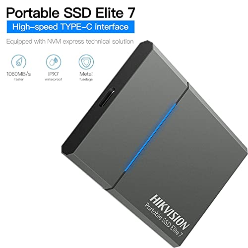 Hikvision Externe SSD,USB 3.2 Gen 2, Bis zu 1060 MB/s,mit Hi Backup und Hi Security, stoßfest Wasser- und staubfest… – Bild 3