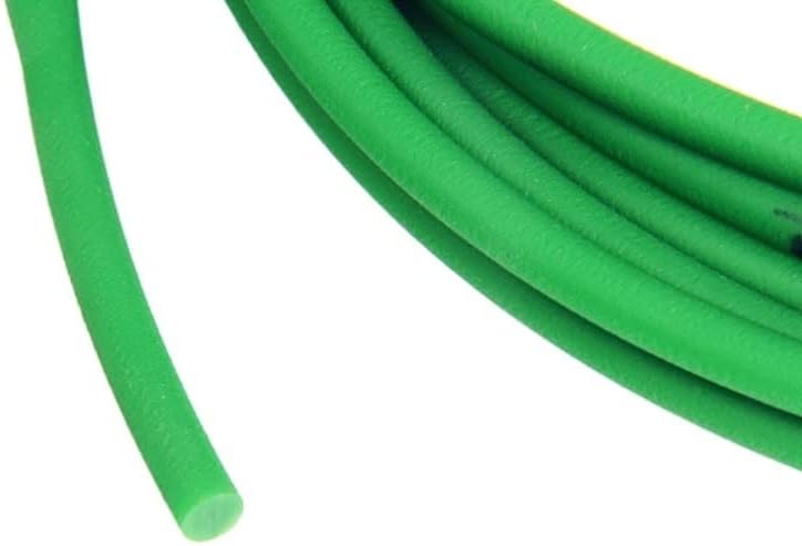 1M-5Meters Round Polyurethane Conveyor Drive Belt PU Green Rough Surface Transmission Belts for Textile Machine Dia 1.5mm - 18mm (Size : 3Meters, Color : Dia 9mm)