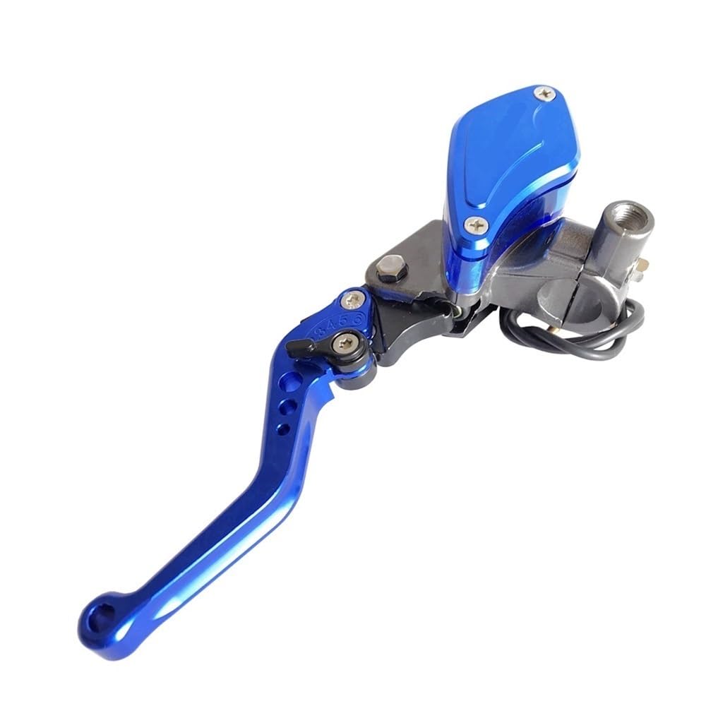 Cnljphfho Blue Left Universal 22Mm 7/8" Hydraulic Brake Clutch Master Cylinder Lever Fit For 50Cc-300Cc Motorcycle(Blue Left)