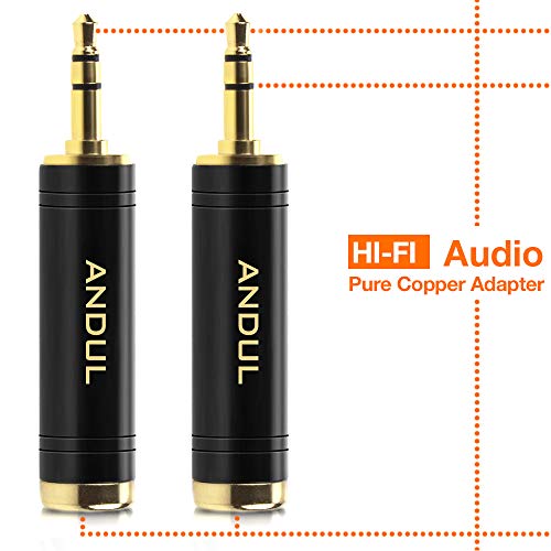 1/4'' to 3.5mm Stereo Headphone Adapter - 2-Pack - Image 2