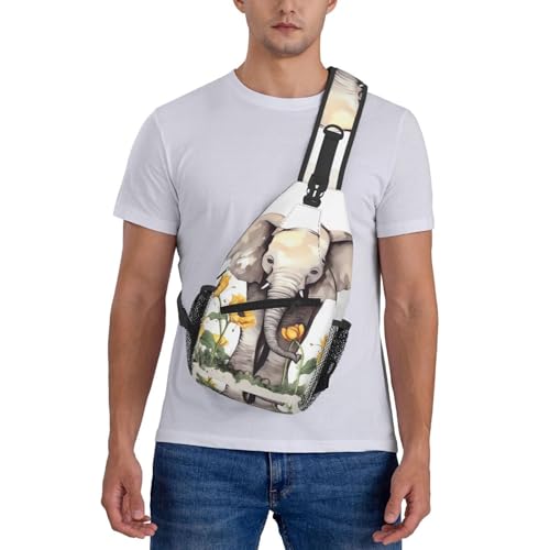 Bolso cruzado para hombre negro para senderismo y día miniatura 7