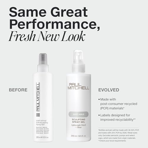 Paul Mitchell Soft Sculpting Spray Gel, Natural Hold, Soft Finish, For All Hair Types - Image 3