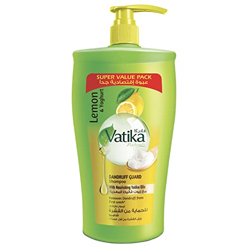 Vatika Naturals dandruff shampoo - lemon and yoghurt
