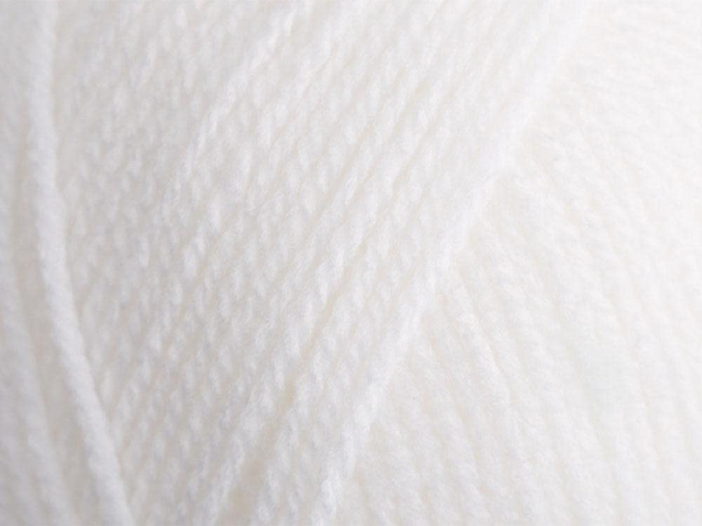 Cygnet Kiddies Supersoft DK Double Knitting Acrylic Yarn Wool 100g - 208 White