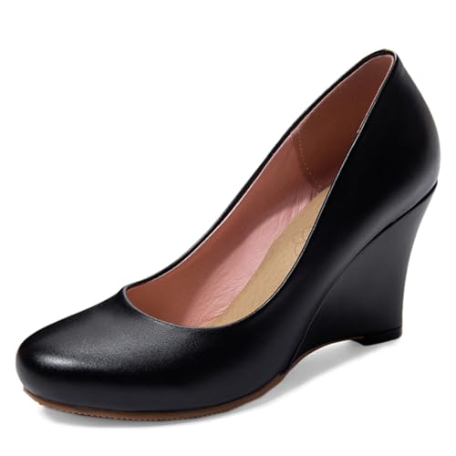 Escarpins Femme À Talons Compensés 623 Noir Taille 39...
