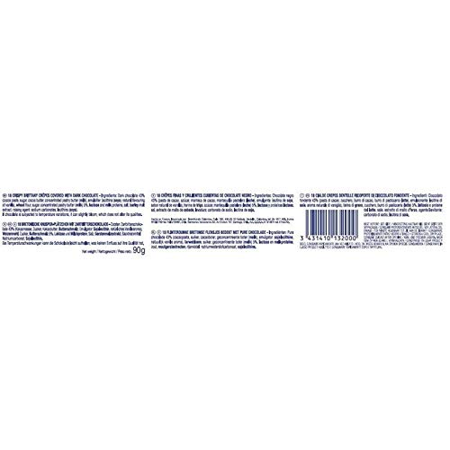 GAVOTTES - Crêpes Dentelles Chocolat Noir 90G - Lot De 4
