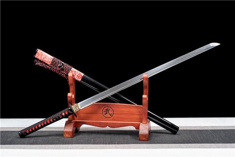 Amazon.com : Zhmyyxgs Straight Sword Katana Damascus Steel Blade