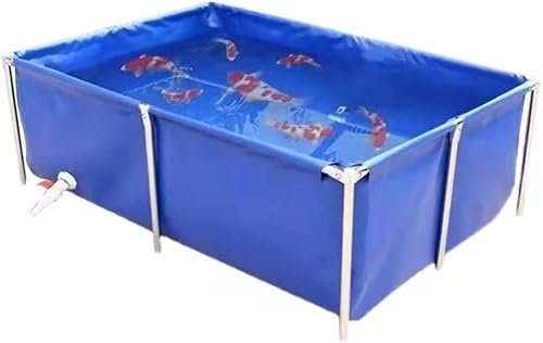 Miniatura 8 de zklaseot Piscina sobre el suelo de lona gruesa con soporte para balcón al aire libre, piscina de seguridad, piscina para niños, fácil de instalar,