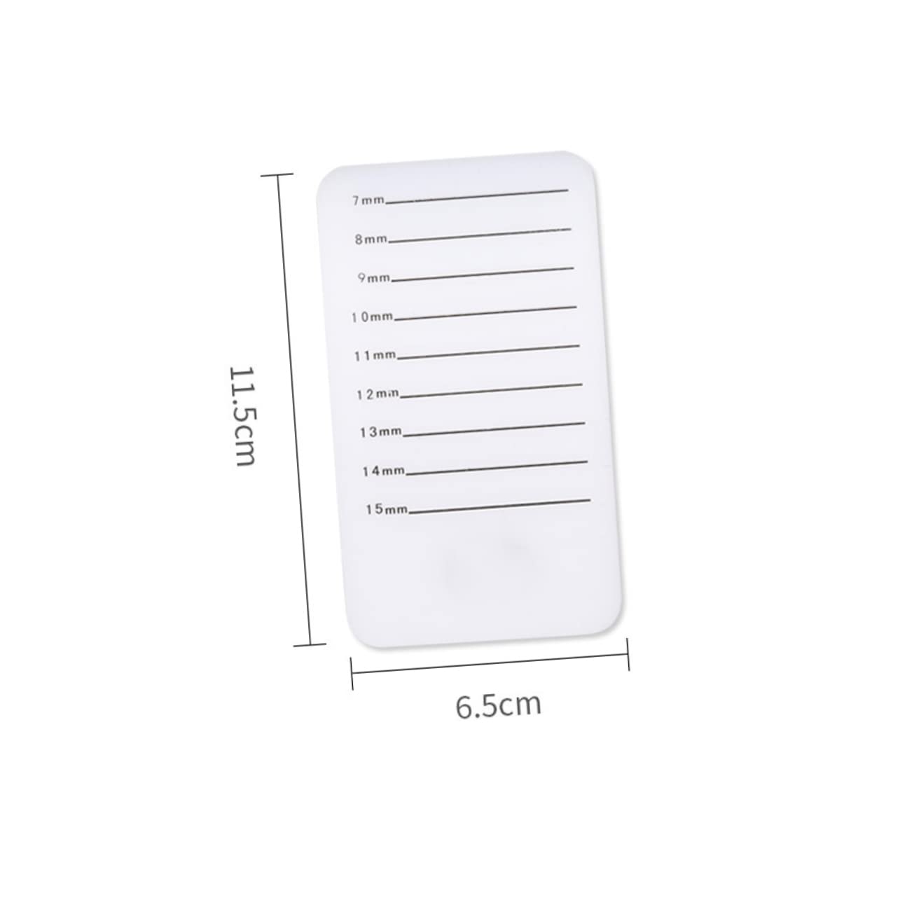 Mikinona All-in-one Eyelash Platform Pallet Acrylic Lash Extension Supply Sturdy Easy to Clean