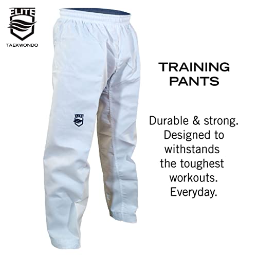 Elite Taekwondo Elite - Classic White Collar Taekwondo Uniform thumb #2