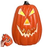 Petite décoration LED citrouille - vous pouvez la placer sol, la table ou d'autres endroits que vous aimez, lampe LED citrouille
