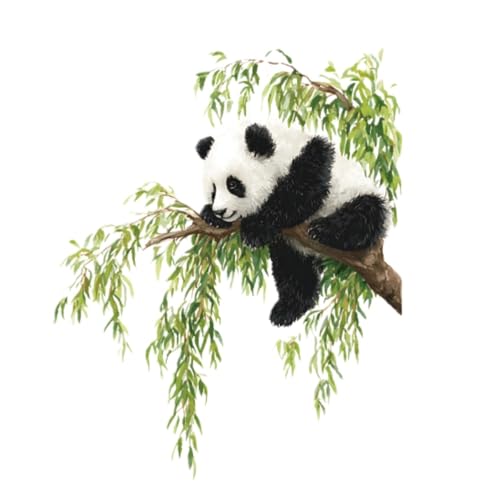 Vinilos Decorativos Panda Adorable de Vinilo para Pared