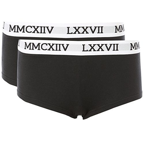 Preisvergleich Produktbild Berydale BD320 Panties, Schwarz), 42 (Herstellergröße: XL), 2er-Pack