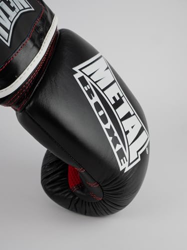 Gants de boxe Metal Boxe en cuir 18 oz pour entrainement intense