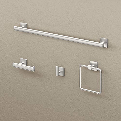 Image of Gatco 4072 Elevate Towel Ring, Satin Nickel