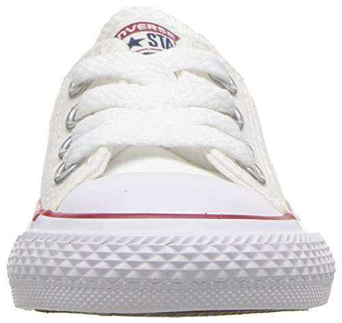 Converse Chuck Taylor All Star Ox Ankle-High Fabric Fashion Sneaker Optical White2