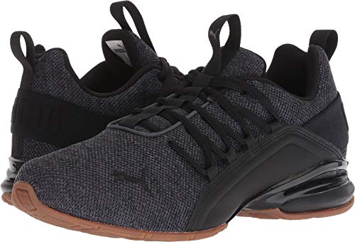 Image of PUMA mens Axelion Cross trainer, Asphalt Black, 10.5 US