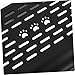 POPETPOP Elevated Cat Litter Ramp Filter Function Portable Plastic Steps for Small Cats Reduces Litter Easy to Comfortable Rest Area for Elderly