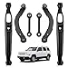 maXpeedingrods 6Pc Rear Control Arm Kit for Jeep Compass Patriot 2007-2017 Dodge Caliber 2007-2012, 2 Upper Lateral Arms, 2 Lower Control Arms, 2 Lower Lateral Arms