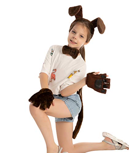 image for Spooktacular Creations 5 Pcs Animal Dog Puppy Costume Accessories Set 