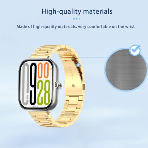 Correa de Acero Inoxidable para Xiaomi Redmi Watch 5 miniatura 3