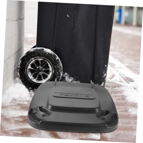 Cabilock Plastic Flip Lid Trash Can Cover Ergonomic Replacement Lid for Kitchen Commercial Use Secure Fit to Contain Odors Waste Bin Accessory - Thumbnail 7