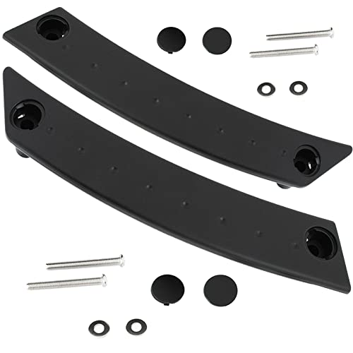 (Lot de 2) Poignée Intérieure Noire de Porte Avant Gauche ET Droite compatible pour NEW BEETLE de 1998 à 2011-1C0867171B 1C0867171C 1C0867172B 1C0867172C