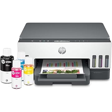 Impressora Multifuncional HP Smart Tank 724 Tanque de Tinta Colorida Wi-Fi Scanner Duplex. Funções: Imprimir, Copiar, Digitalizar. Cor: Branco (2G9Q2A)