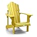 Produktbild Les trésors d'érable Adirondack Gartenstuhl, luxuriös, kanadisch, Gelb