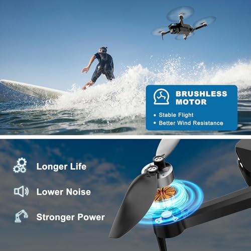 2K Drone with Camera for Adults & Beginners, Mini Drone with 2 Batteries - image 5
