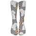 Produktbild NEW Bichon Frise Pizza Compression Socks Athletic Tube Stockings Women's Men's Classics Knee High Socks Sport Long Sock One Size