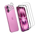 対応 iPhone 16 ガラスフィルム 【ガイド枠付き】2*強化ガラス 2*カメラフィルム 液晶 ガラス 超薄型 保護フィルム アイフォン16 保護フィルム 日本旭硝子素材AGC 高透過率 硬度9H 気泡防止 飛散防止 いiPhone 16 用の 液晶保護ガラスフィルム PCduoduo 【簡単貼り付け】